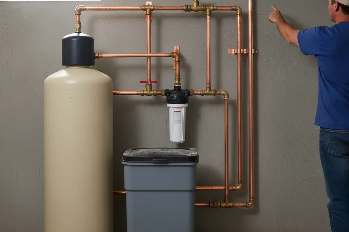 Whole-house water treatment system installed in Boyce